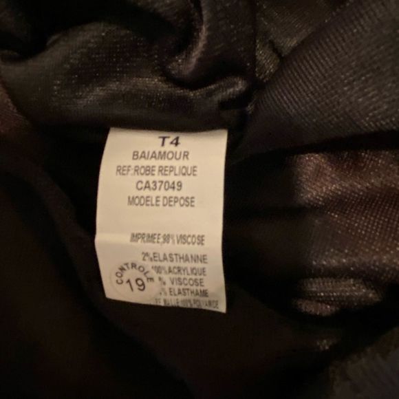 NWT Bai Amour French Lagenlook Dress. Brick Red Color.  Large - Picture 8 of 8